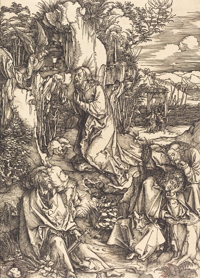 Cristo sul Monte degli Ulivi, c. 1497 da Albrecht Dürer