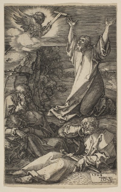 Cristo sul Monte degli Ulivi da Albrecht Dürer