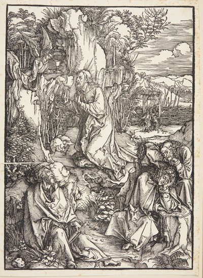 Cristo sul monte degli ulivi da Albrecht Dürer