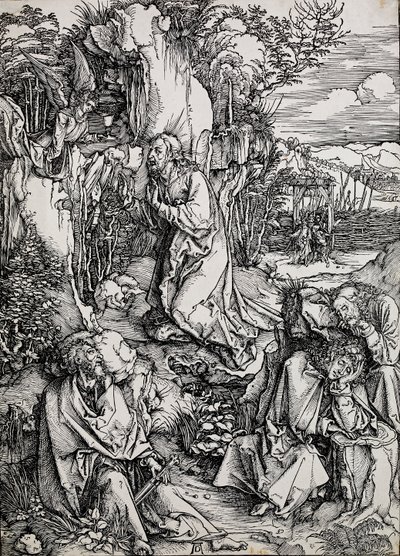 Cristo sul Monte degli Ulivi, 1496-1511 da Albrecht Dürer