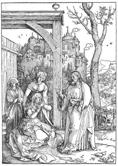 Cristo si congeda da sua Madre da Albrecht Dürer