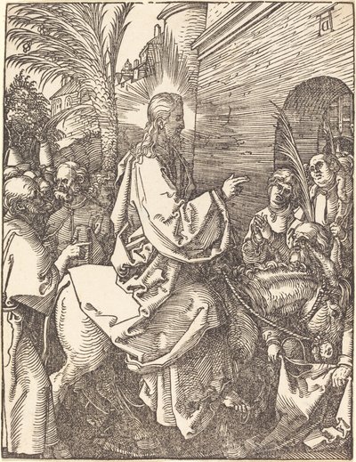 Ingresso di Cristo a Gerusalemme da Albrecht Dürer