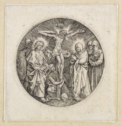 Cristo sulla croce tra Giovanni e Maria; detto il pomo della spada di Massimiliano da Albrecht Dürer