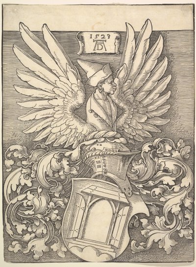 Stemma di Albrecht Dürer, 1523 da Albrecht Dürer