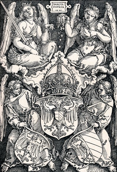 Stemma della città di Norimberga, 1521 1906 da Albrecht Dürer
