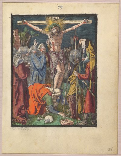 Kreuzigung, aus "Die kleine Holzschnittpassion" da Albrecht Dürer