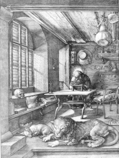 San Girolamo nella sua cella da Albrecht Dürer