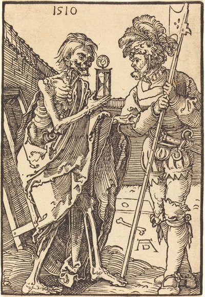 La morte e il lanzichenecco da Albrecht Dürer