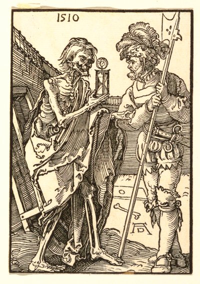 La morte e il lanzichenecco da Albrecht Dürer