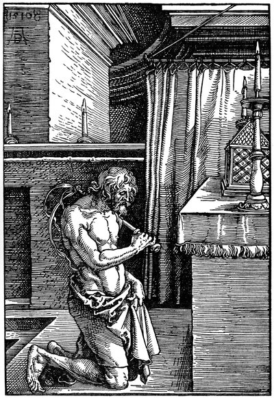 Der Bussende, 1510, 1936 da Albrecht Dürer