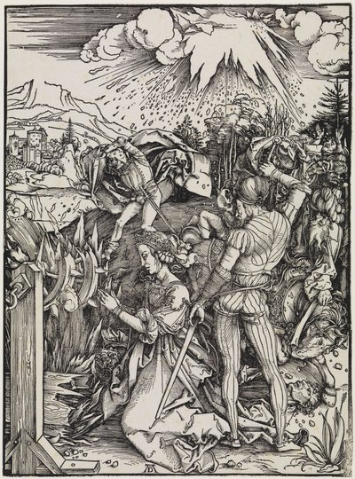 La decapitazione di Santa Caterina da Albrecht Dürer