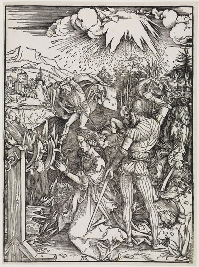 La decapitazione di santa Caterina da Albrecht Dürer