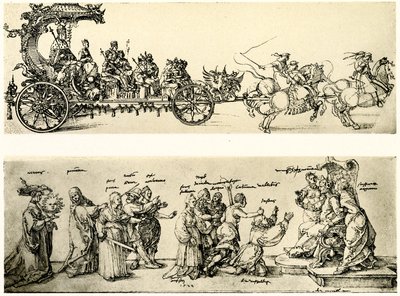 Bozzetto per il carro dell
