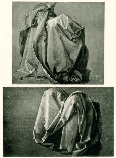Studi di drappeggio da Albrecht Dürer