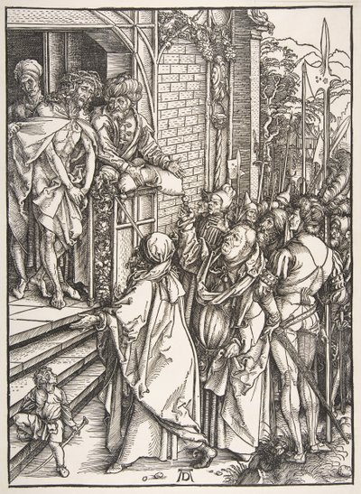 Ecce Homo, dalla serie La Grande Passione, ca. 1498-99 da Albrecht Dürer