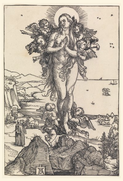 Elevazione di Santa Maria Maddalena da Albrecht Dürer