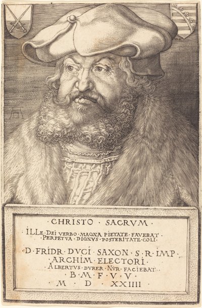 Federico il Saggio, Elettore di Sassonia da Albrecht Dürer