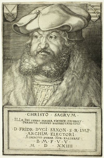 Federico il Saggio, Elettore di Sassonia da Albrecht Dürer