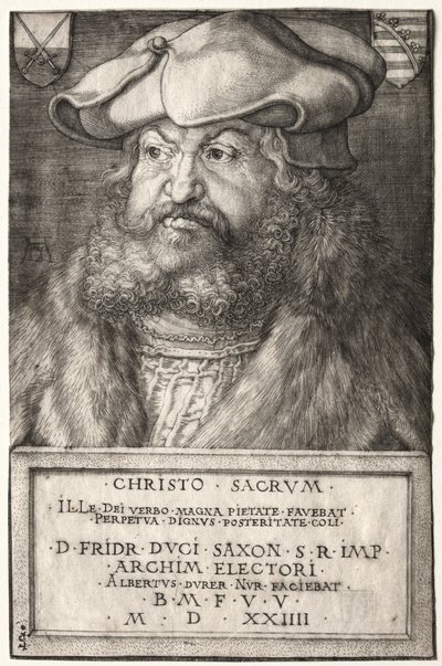 Federico il Saggio, Elettore di Sassonia da Albrecht Dürer