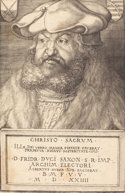Federico il Saggio, Elettore di Sassonia da Albrecht Dürer