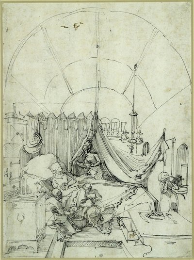 Nascita di Maria da Albrecht Dürer