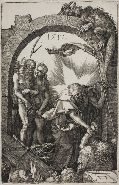 Discesa agli inferi; Cristo nel limbo, dalla Passione incisa da Albrecht Dürer