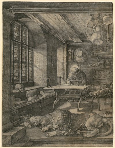San Girolamo nel suo studio da Albrecht Dürer
