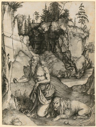 San Girolamo nel deserto da Albrecht Dürer