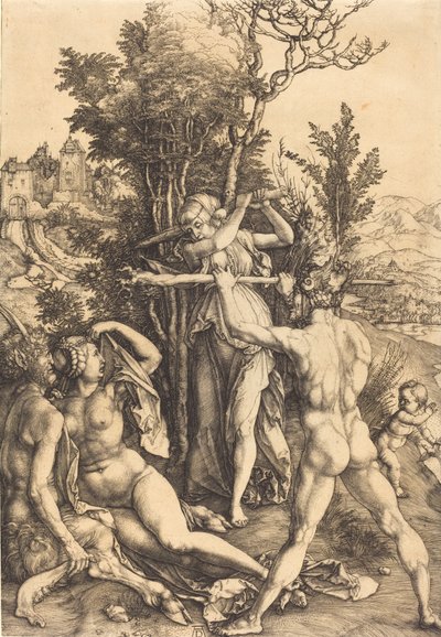Ercole al bivio, 1498-1499 da Albrecht Dürer
