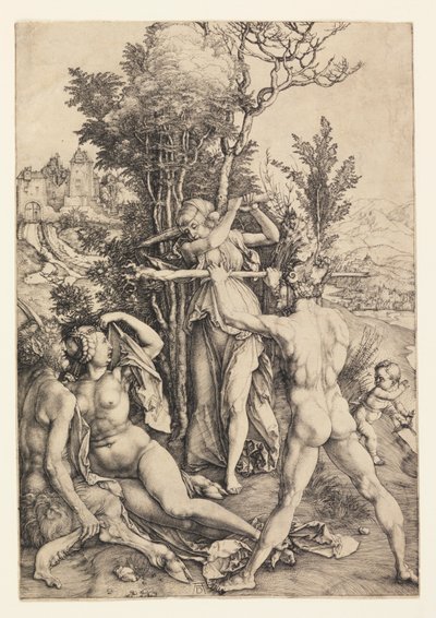 Ercole al bivio (Gli effetti della gelosia) da Albrecht Dürer