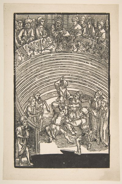 Illustrazione da La Commedia di Terenzio, ristampa del XIX secolo da Albrecht Dürer