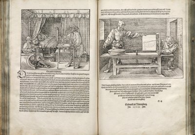 Illustrazione dai Quattro Libri sulla Proporzione Umana da Albrecht Dürer