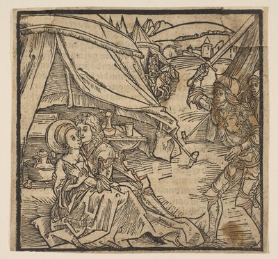 Illustrazione dal Ritter von Turn da Albrecht Dürer