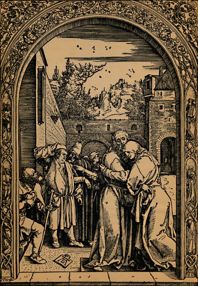Joachim und Anna, 1504 da Albrecht Dürer