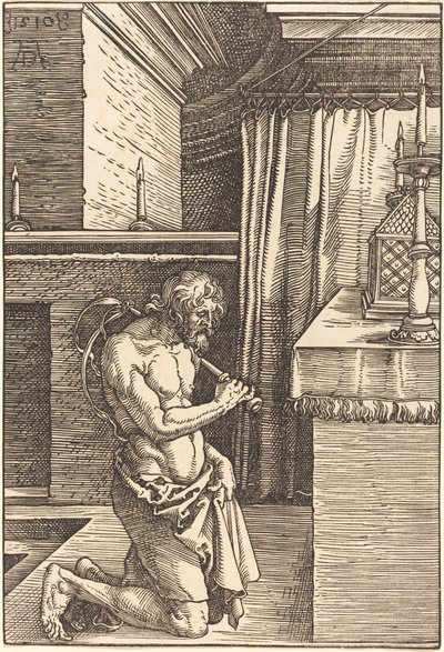 Re Davide in penitenza da Albrecht Dürer