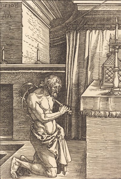 Re Davide in penitenza, 1510 da Albrecht Dürer