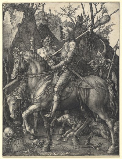 Cavaliere, Morte e Diavolo da Albrecht Dürer