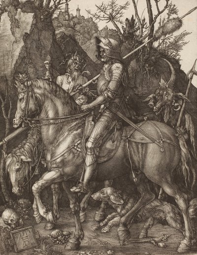 Cavaliere, Morte e Diavolo da Albrecht Dürer