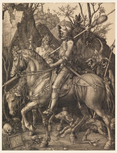 Cavaliere, Morte e Diavolo da Albrecht Dürer