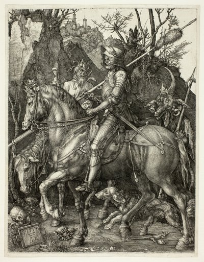Cavaliere, Morte e Diavolo da Albrecht Dürer