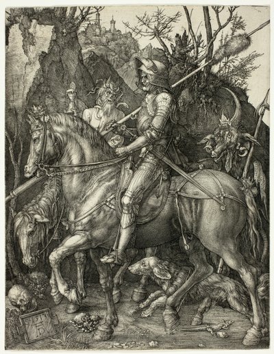 Cavaliere, Morte e Diavolo da Albrecht Dürer
