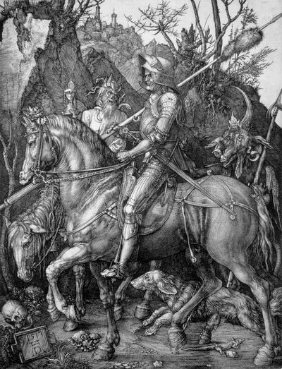 Cavaliere, Morte e Diavolo, 1513 da Albrecht Dürer