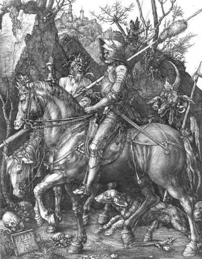 Cavaliere, Morte e Diavolo da Albrecht Dürer