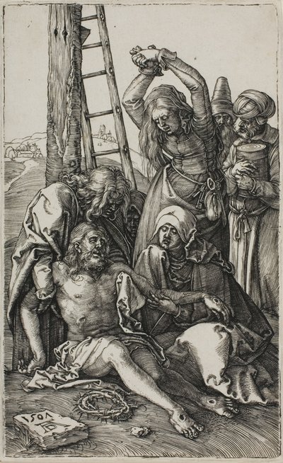Lamentazione di Cristo, dalla Passione Incisa da Albrecht Dürer