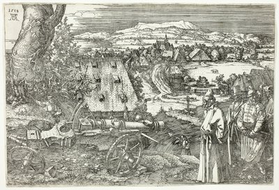 Paesaggio con Cannone (Il Grande Cannone) da Albrecht Dürer