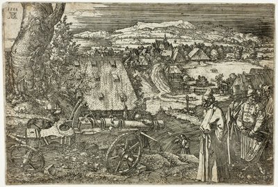 Paesaggio con cannone da Albrecht Dürer