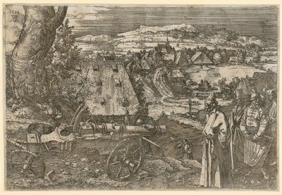 Paesaggio con cannone da Albrecht Dürer