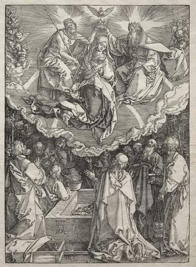 Vita della Vergine: Assunzione della Vergine da Albrecht Dürer