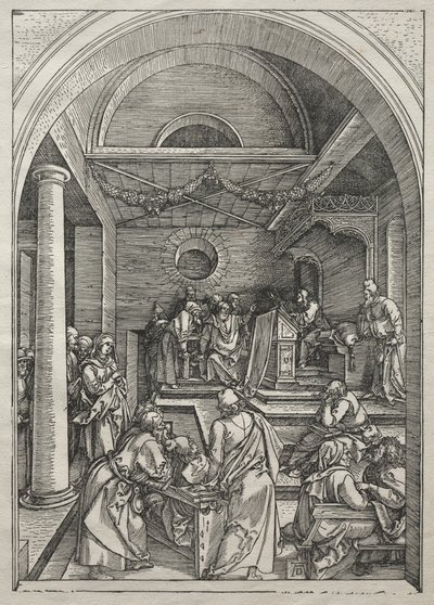 Vita della Vergine: Cristo tra i Dottori da Albrecht Dürer