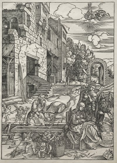 Vita della Vergine: Il Riposo in Egitto da Albrecht Dürer